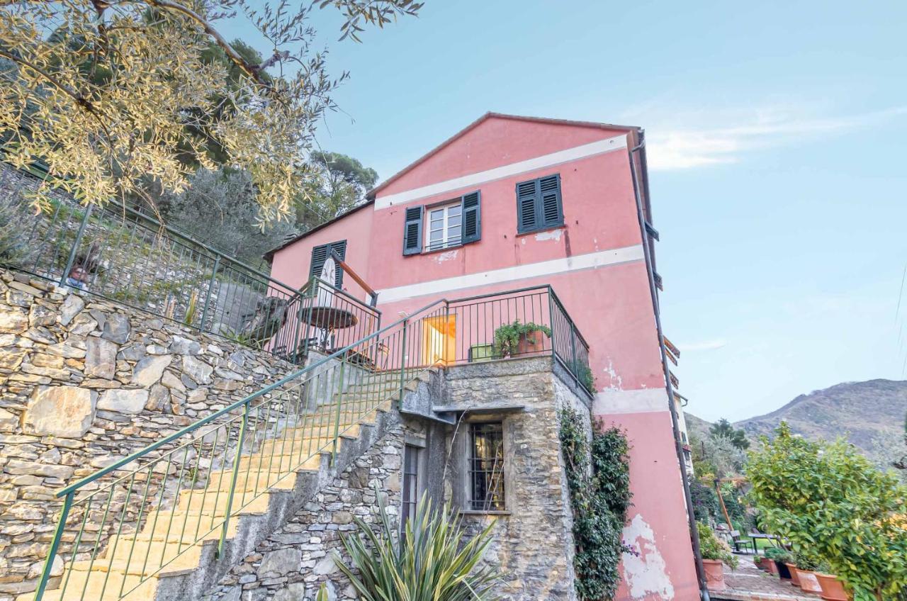 Recco Apartment With View And Pool Dış mekan fotoğraf
